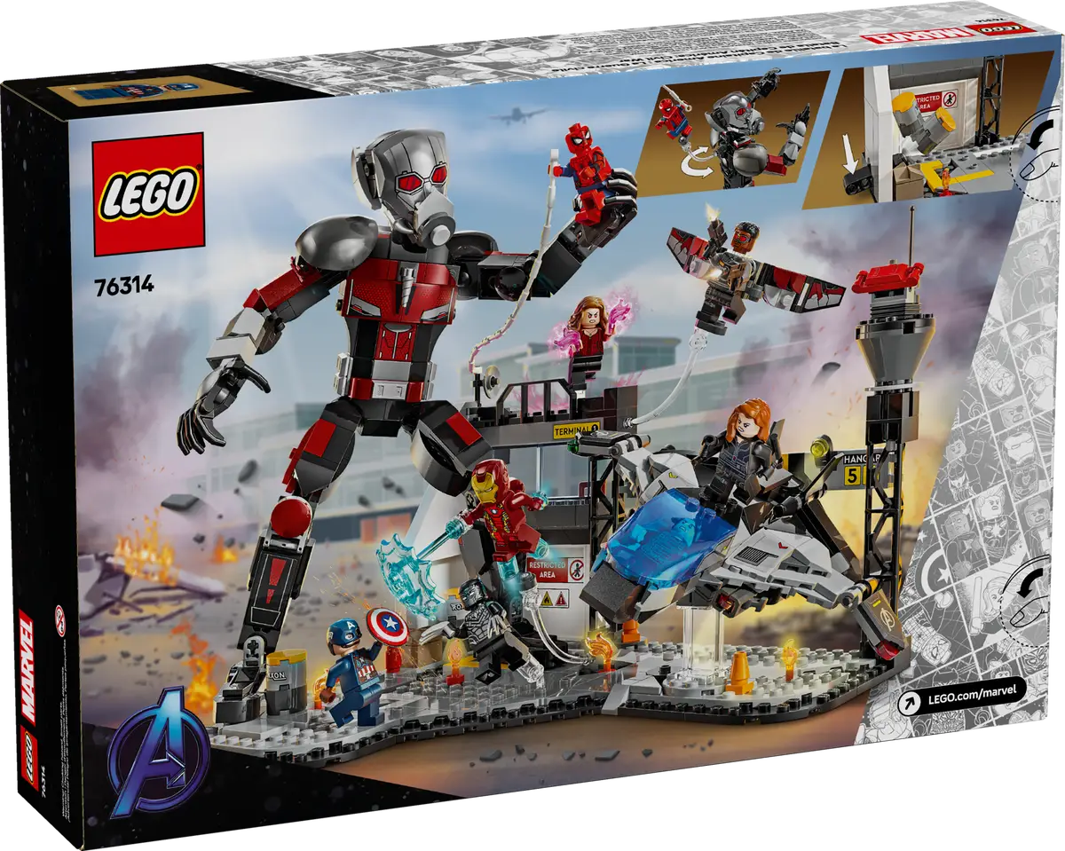 Captain America: Bürgerkriegs-Actionschlacht (76314)